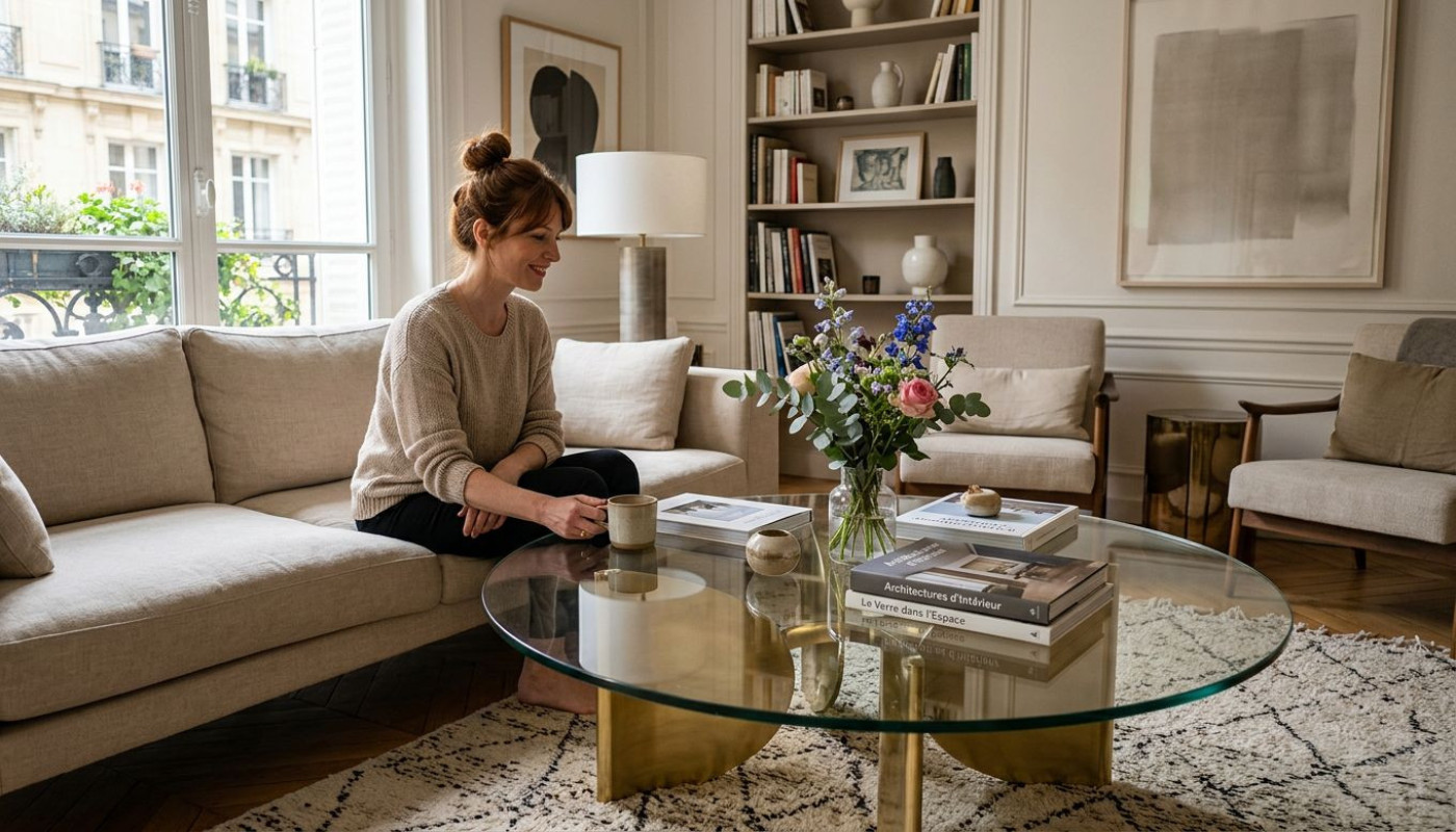 Changer son intérieur : l’impact d’une meilleure table basse verre selon les architectes français