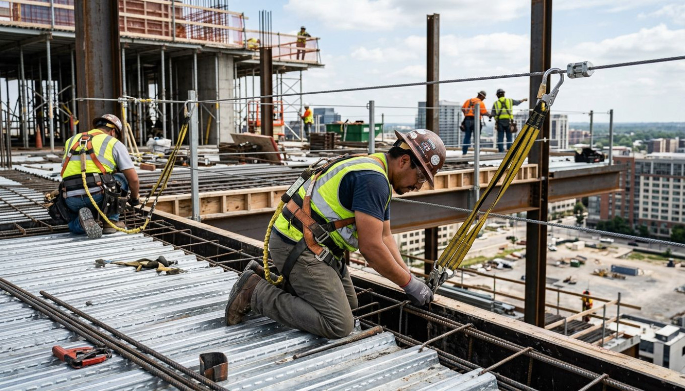 Pourquoi la sécurité antichute bouleverse les chantiers en hauteur